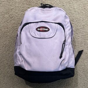 Eastpak Unisex Backpack Classic School Travel Bag Lavender Black Laptop Bag
